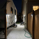Cree-1000® Outdoor Motion Sensor Solar Light | German Osram | Dusk to Dawn | 2-Pack by True Lumens™ | Sharper Designs, Inc
