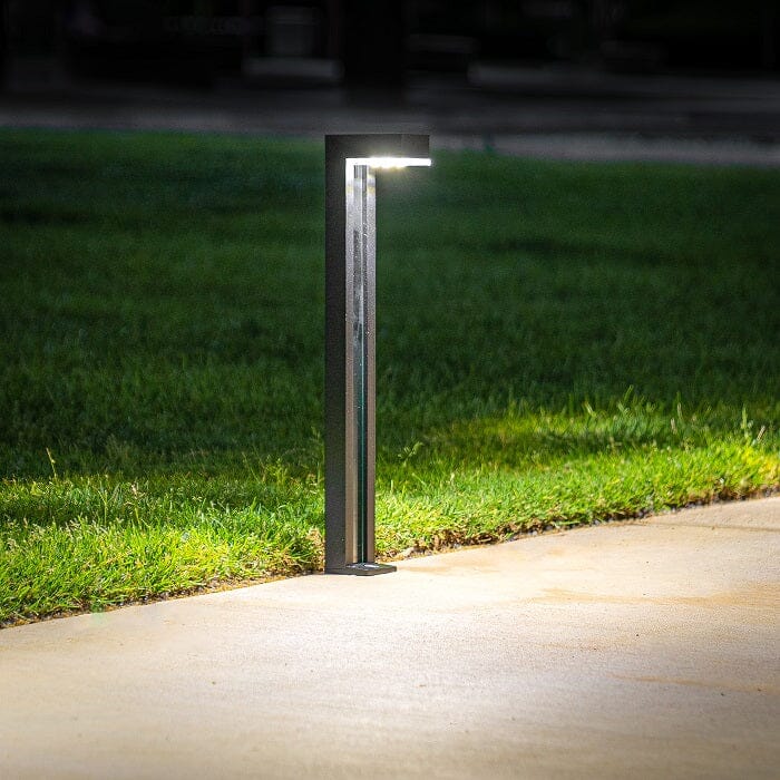 German Osram Pro-Line Bollard Solar Lights® V4 | 100LM | Aluminum / Glass | 2-Pack