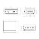 TrueFlame 30" Premium Built-In Stainless Gas Griddle Grill [TFG30] (SAK85362)