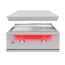 TrueFlame 30" Premium Built-In Stainless Gas Griddle Grill [TFG30] (SAK85362)