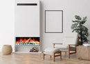 Amantii 45 Inch Tru View Bespoke Built-In Indoor / Outdoor 3 Sided Electric Fireplace