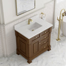 James Martin Brookfield 36" Single Bathroom Vanity, Honey Oak