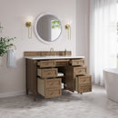 James Martin Brittany 48" Single Bathroom Vanity, Pecan