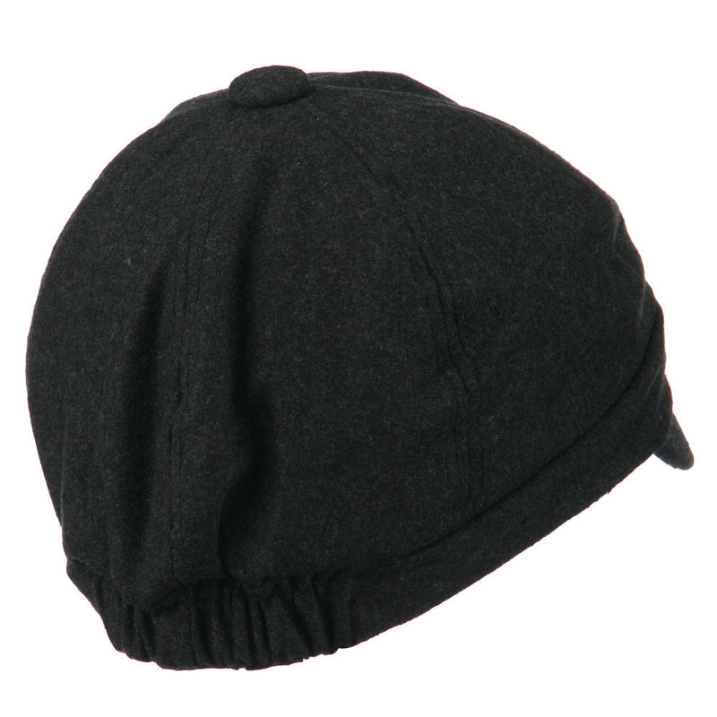 2 Silver Button Cabbie Cap