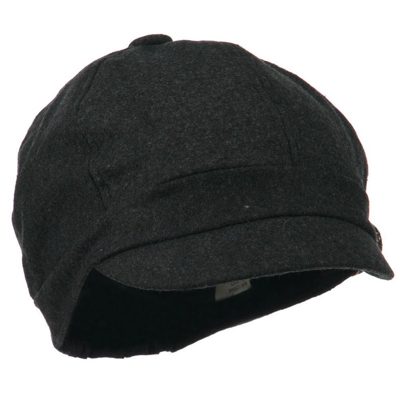 2 Silver Button Cabbie Cap