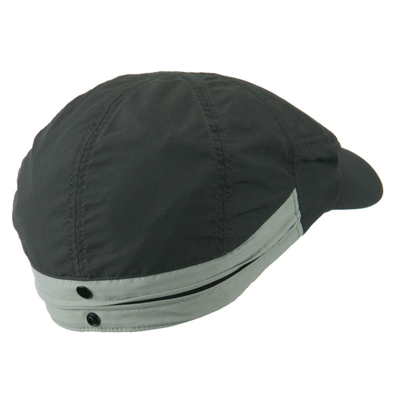 UV 50+ Talson Zippered Back Flap Ivy Cap