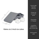 Glacier Ice Cube Tray with Lid by Viski