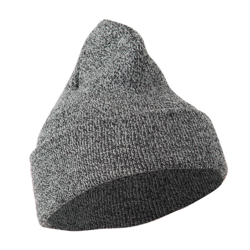 Two Tone Blend Cuff Beanie