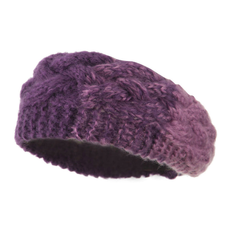 Two Tone Acrylic Knit Head Band