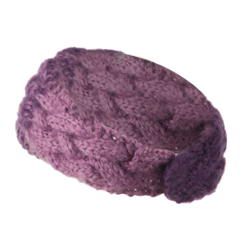 Two Tone Acrylic Knit Head Band