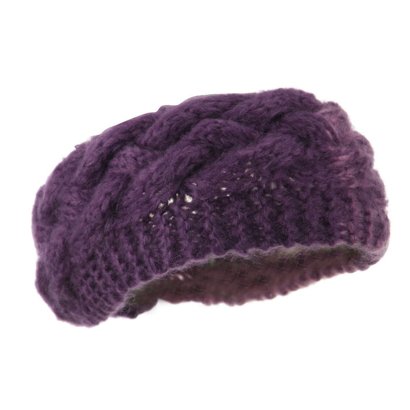 Two Tone Acrylic Knit Head Band