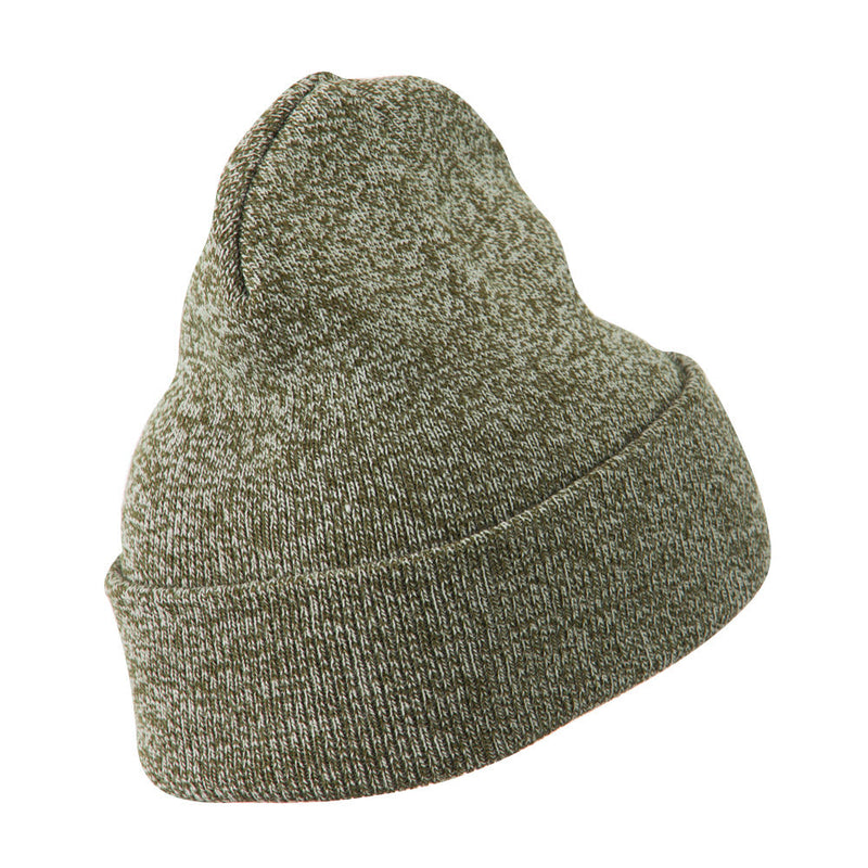 Two Tone Blend Cuff Beanie