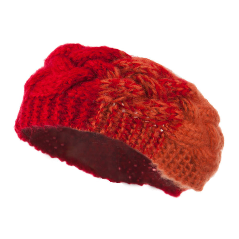 Two Tone Acrylic Knit Head Band