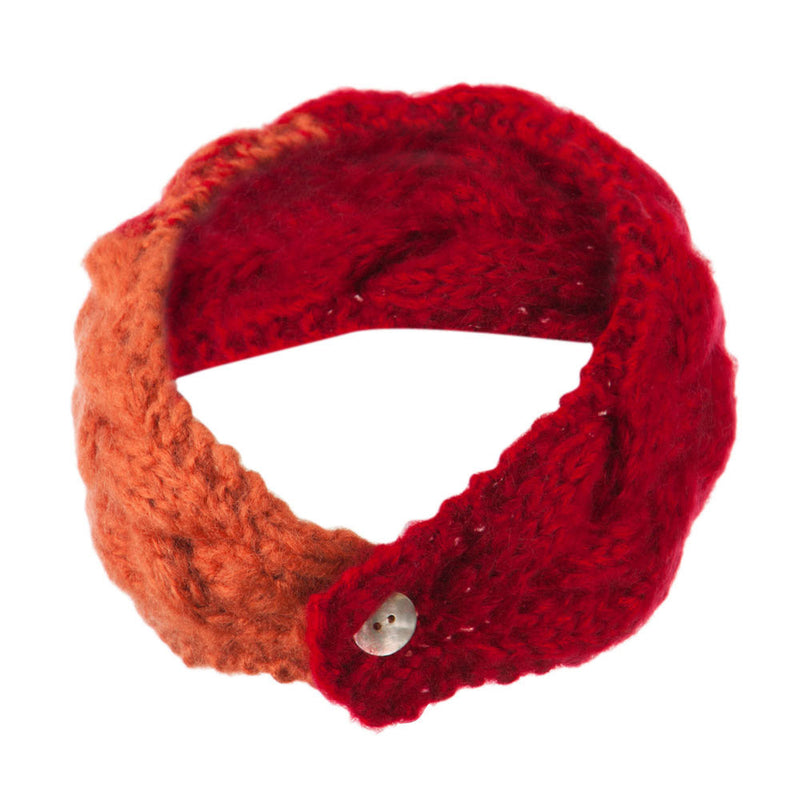 Two Tone Acrylic Knit Head Band