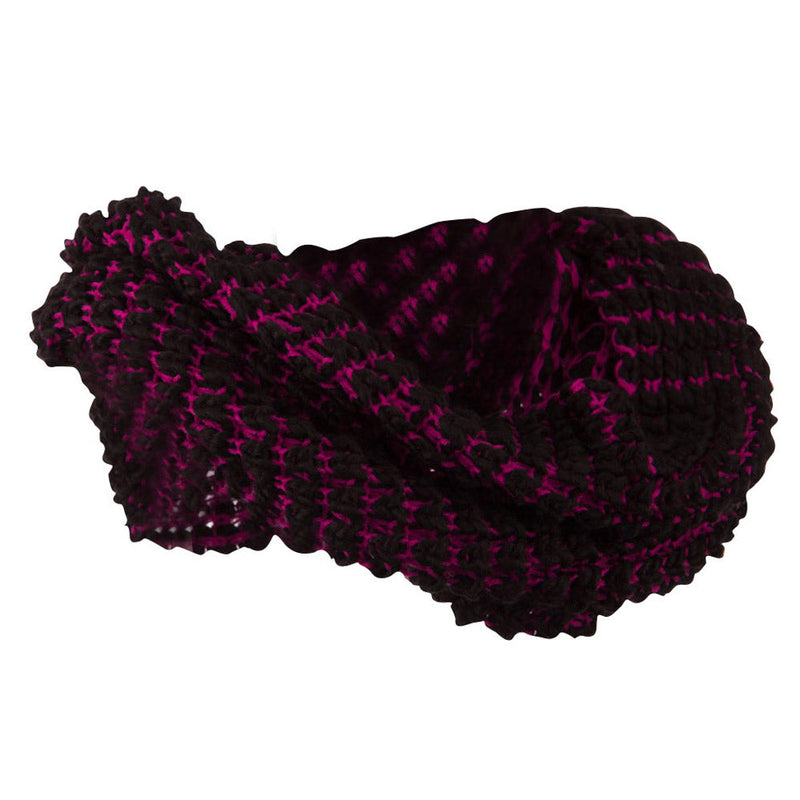 Two Tone Thick Ribbed Neck Warmer