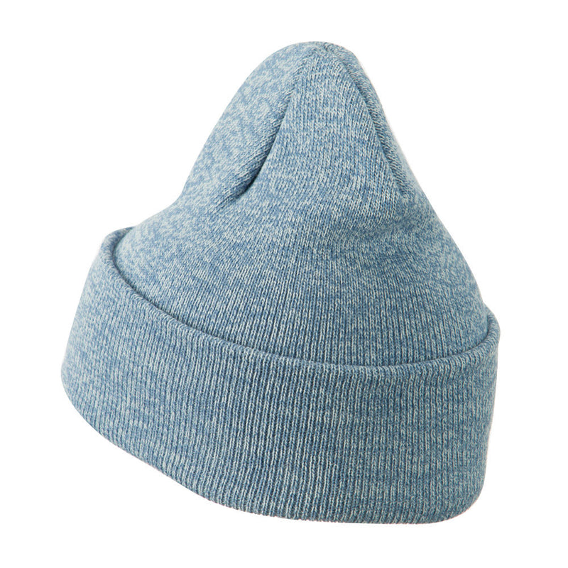 Two Tone Blend Cuff Beanie