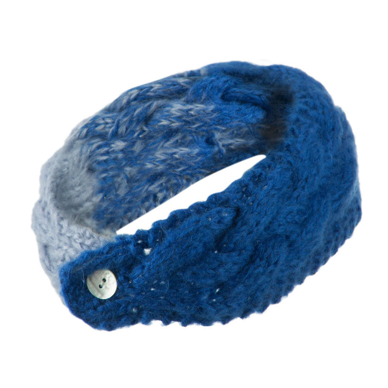 Two Tone Acrylic Knit Head Band