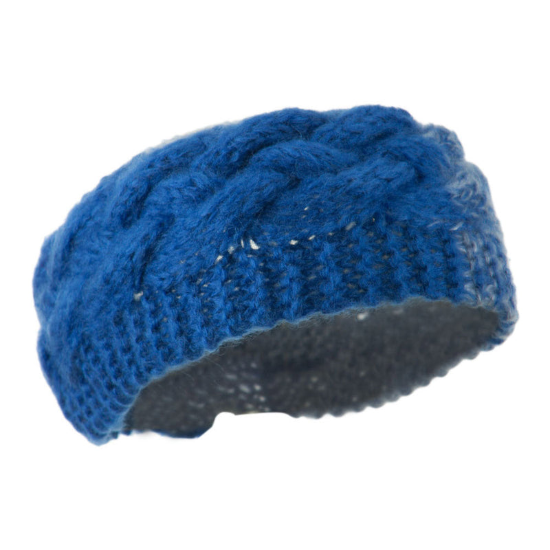 Two Tone Acrylic Knit Head Band