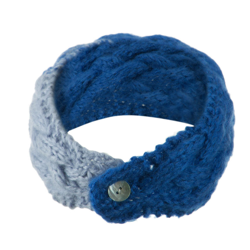 Two Tone Acrylic Knit Head Band