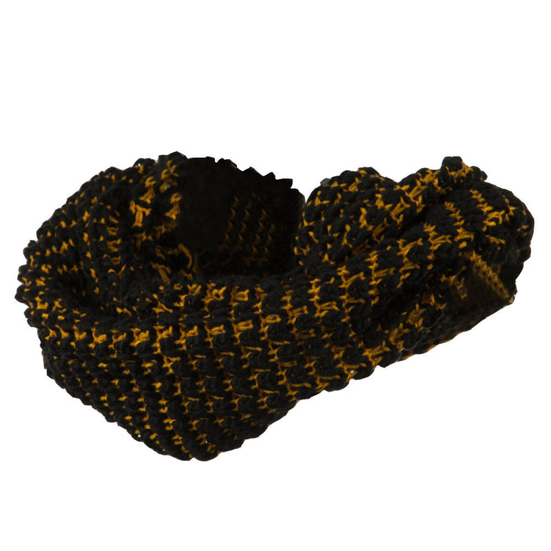 Two Tone Thick Ribbed Neck Warmer