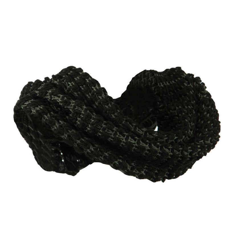 Two Tone Thick Ribbed Neck Warmer