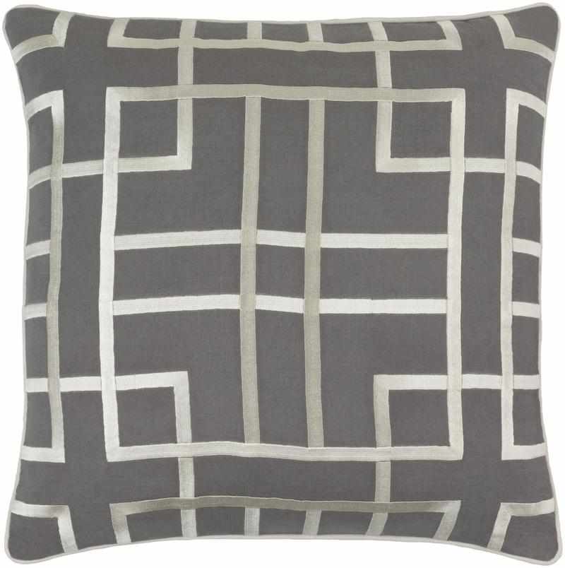 Middel Charcoal Pillow Cover