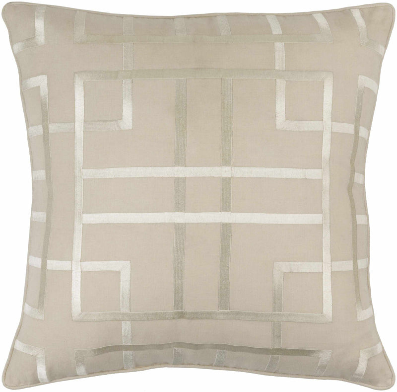 Middel Beige Pillow Cover