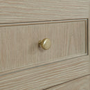 James Martin Breckenridge Linen Cabinet, Whitewashed Oak