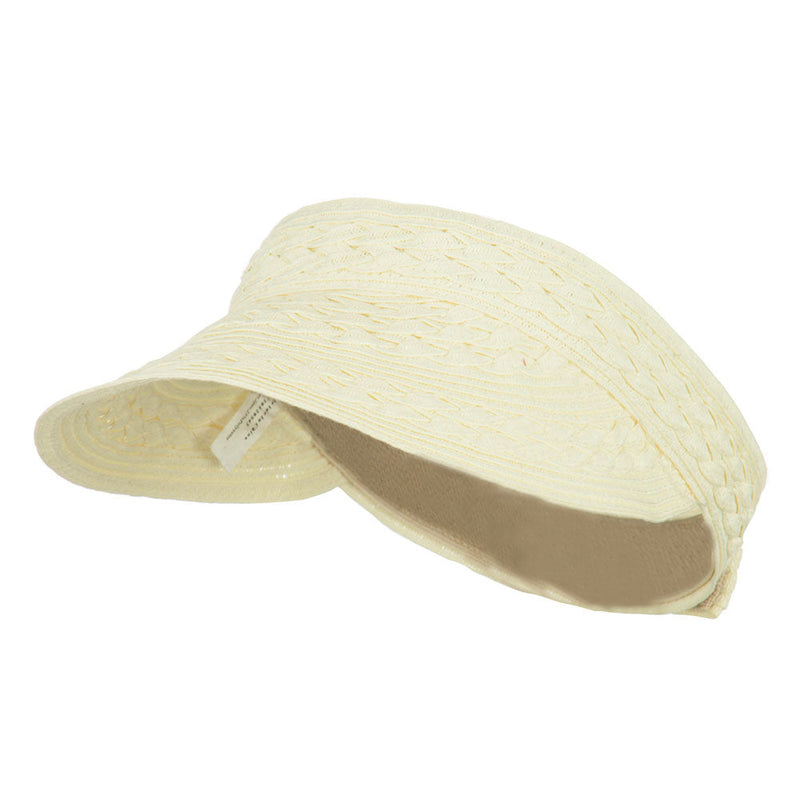 Toyo UPF 50+ Braided Designed Visor