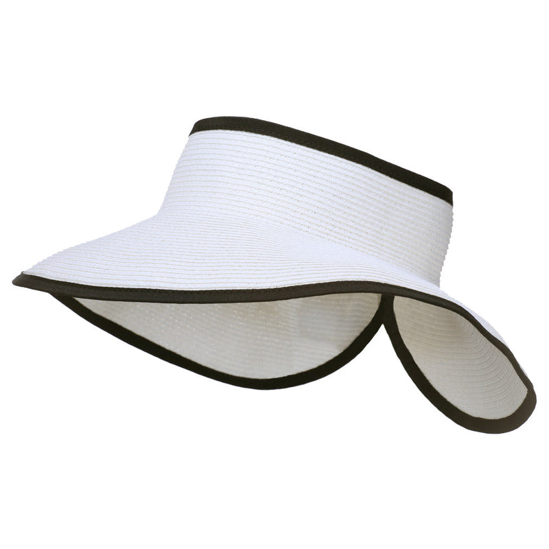 UPF50+ Tweed Roll Up Visor