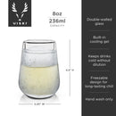 Glacier Double-Walled Chilling Wine Glass by Viski
