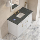James Martin Bellshire 48" Single Bathroom Vanity, Bright White
