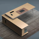 Symor · Modern L-Shaped Executive Desk