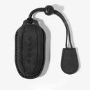Alcantara Key Fob Case for Tesla | 3 Colors | Suede Texture | Key Belt | Premium Stitching
