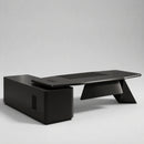 Turing · White L-Shaped Executive Desk