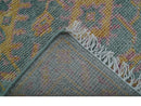 Turkish Design Pink Hand Knotted 4x6 Wool Area Rug