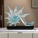 GobekUsa Bubble Conch Sculpture | Resin Desk Decoration | Home Room Aesthetic Decor