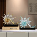 GobekUsa Bubble Conch Sculpture | Resin Desk Decoration | Home Room Aesthetic Decor