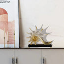 GobekUsa Bubble Conch Sculpture | Resin Desk Decoration | Home Room Aesthetic Decor