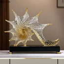 GobekUsa Bubble Conch Sculpture | Resin Desk Decoration | Home Room Aesthetic Decor