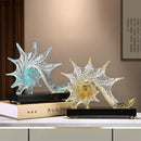 GobekUsa Bubble Conch Sculpture | Resin Desk Decoration | Home Room Aesthetic Decor