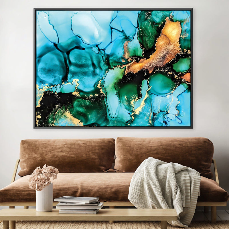 Turquoise Dream 1 Canvas