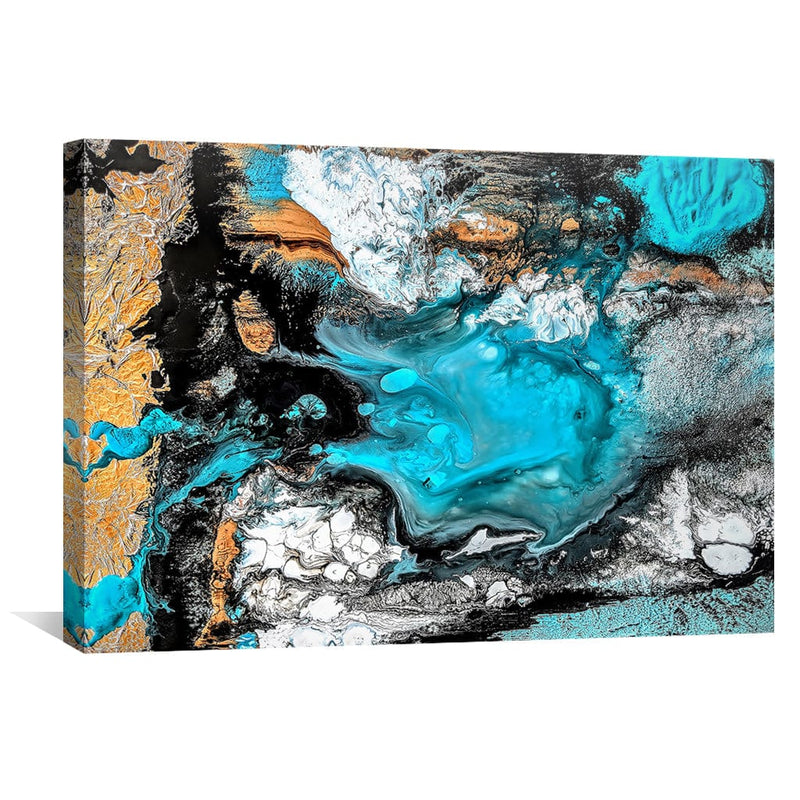 Turquoise Sonata Canvas