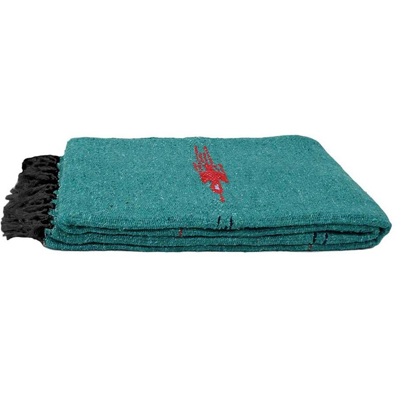 Turquoise Green Baja Thunderbird Blanket