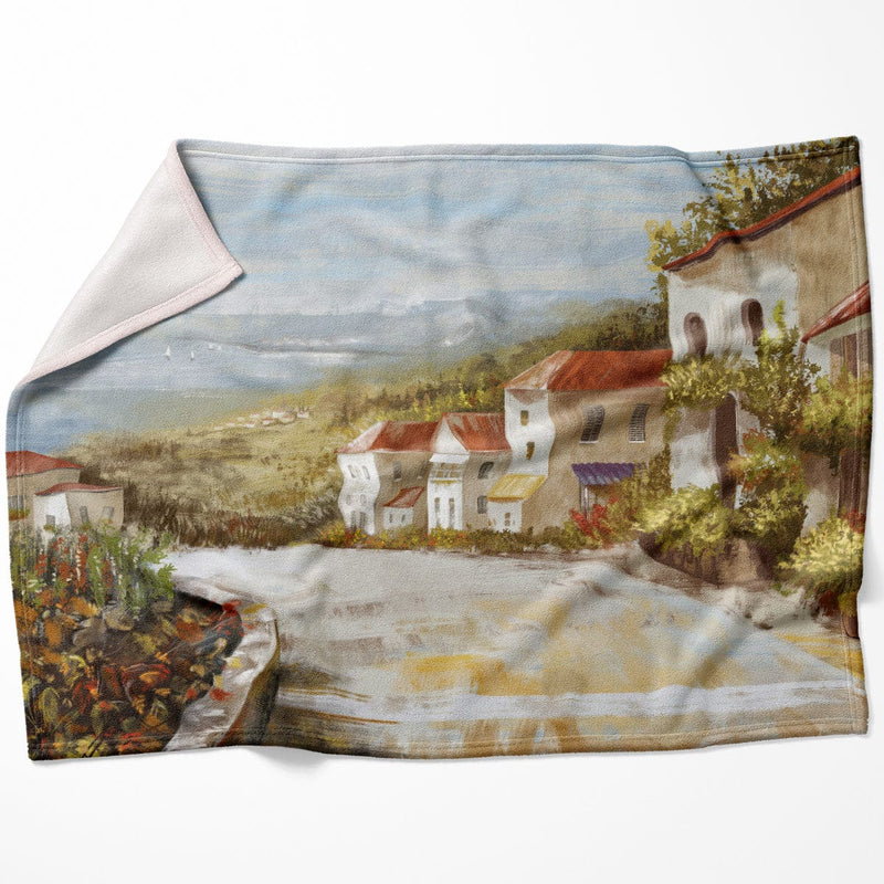 Tuscan Streets Blanket