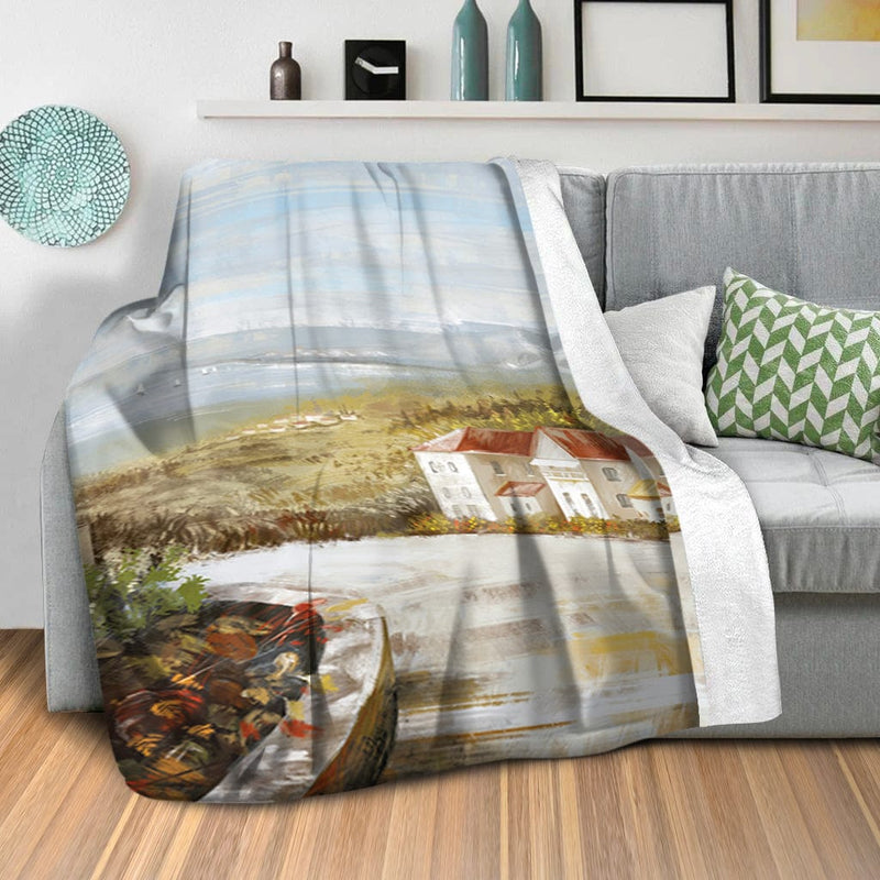 Tuscan Streets Blanket