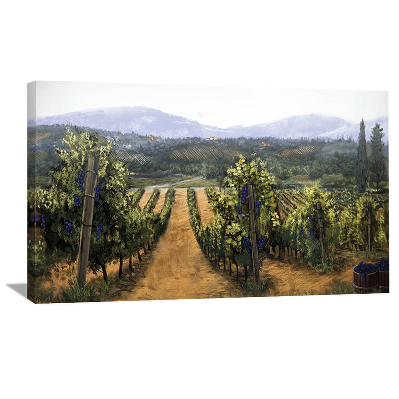 Tuscan Vinyard Canvas