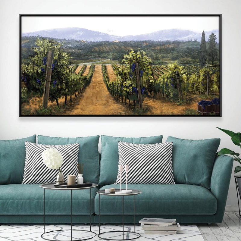 Tuscan Vinyard Canvas