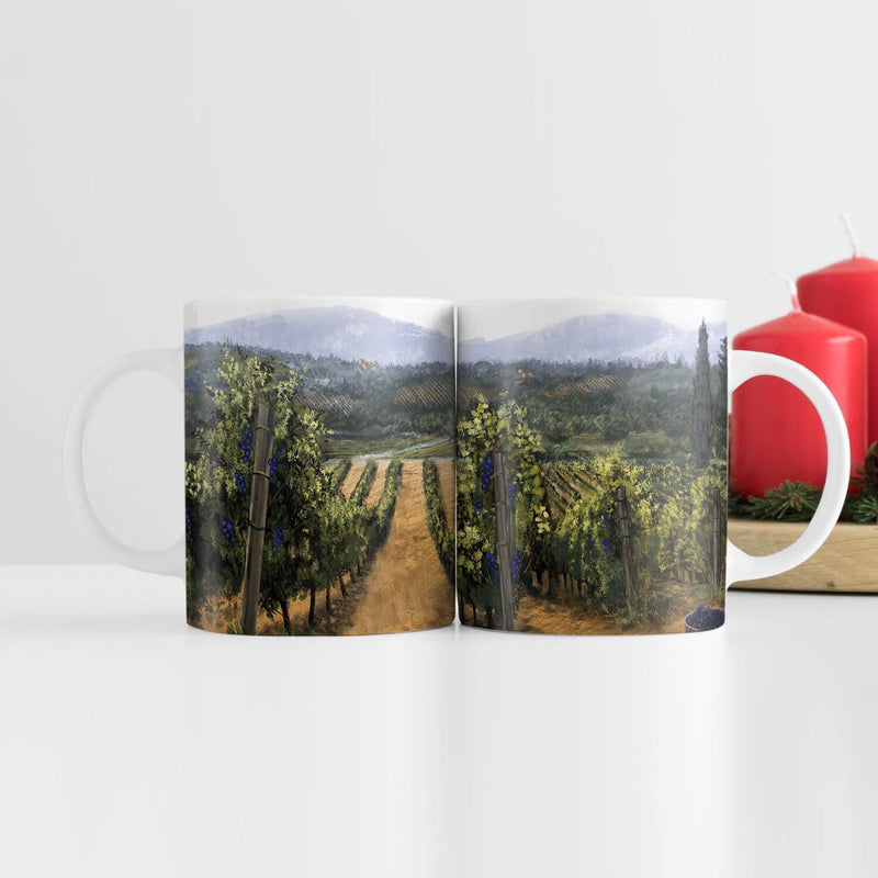 Tuscan Vinyard Mug