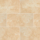MSI Tuscany Ivory Tumbled Travertine Paver - 12"x24"